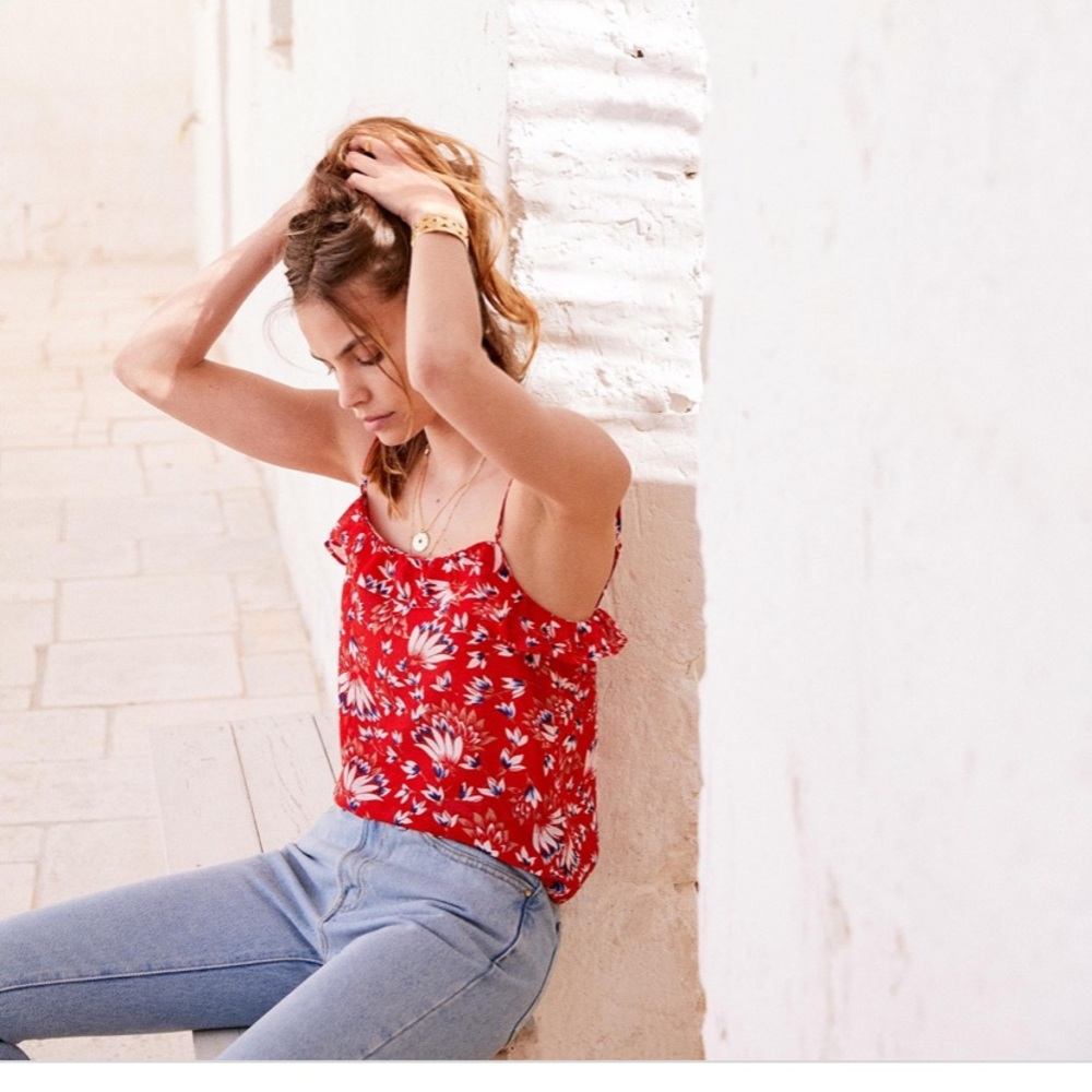 Sezane Cyrille Top Sz FR 38